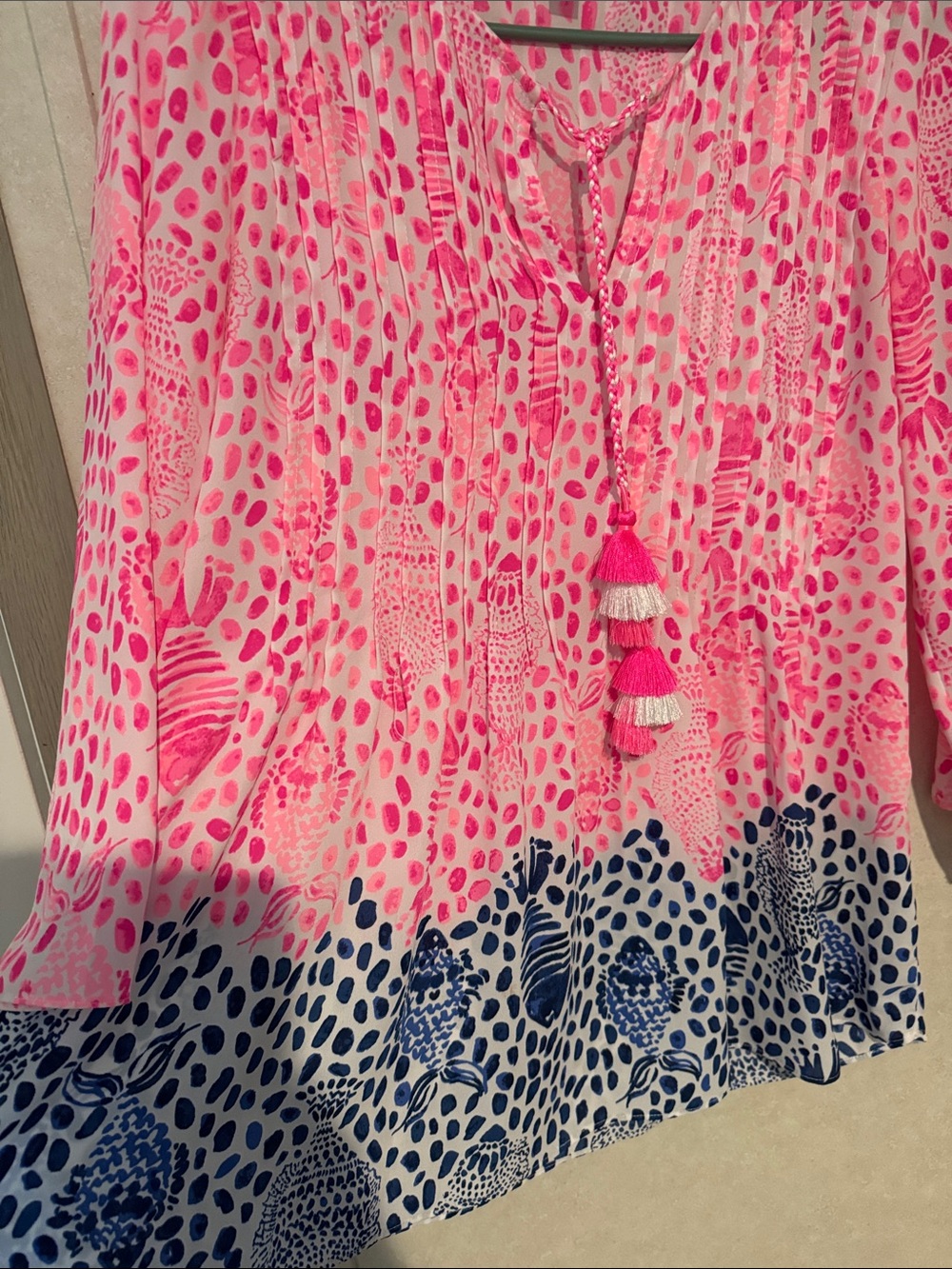 Lilly Pulitzer Marlina tunic blouse - Picture 4 of 8